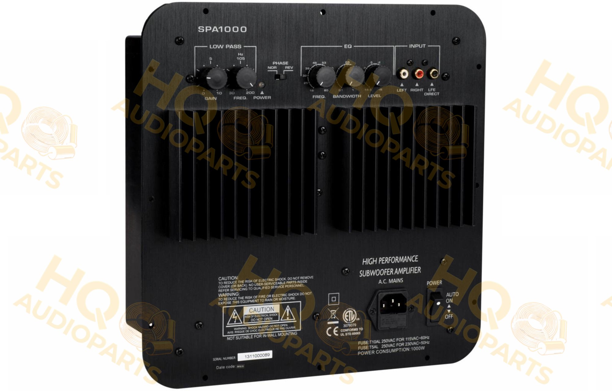 Board amplifiers – Category selection